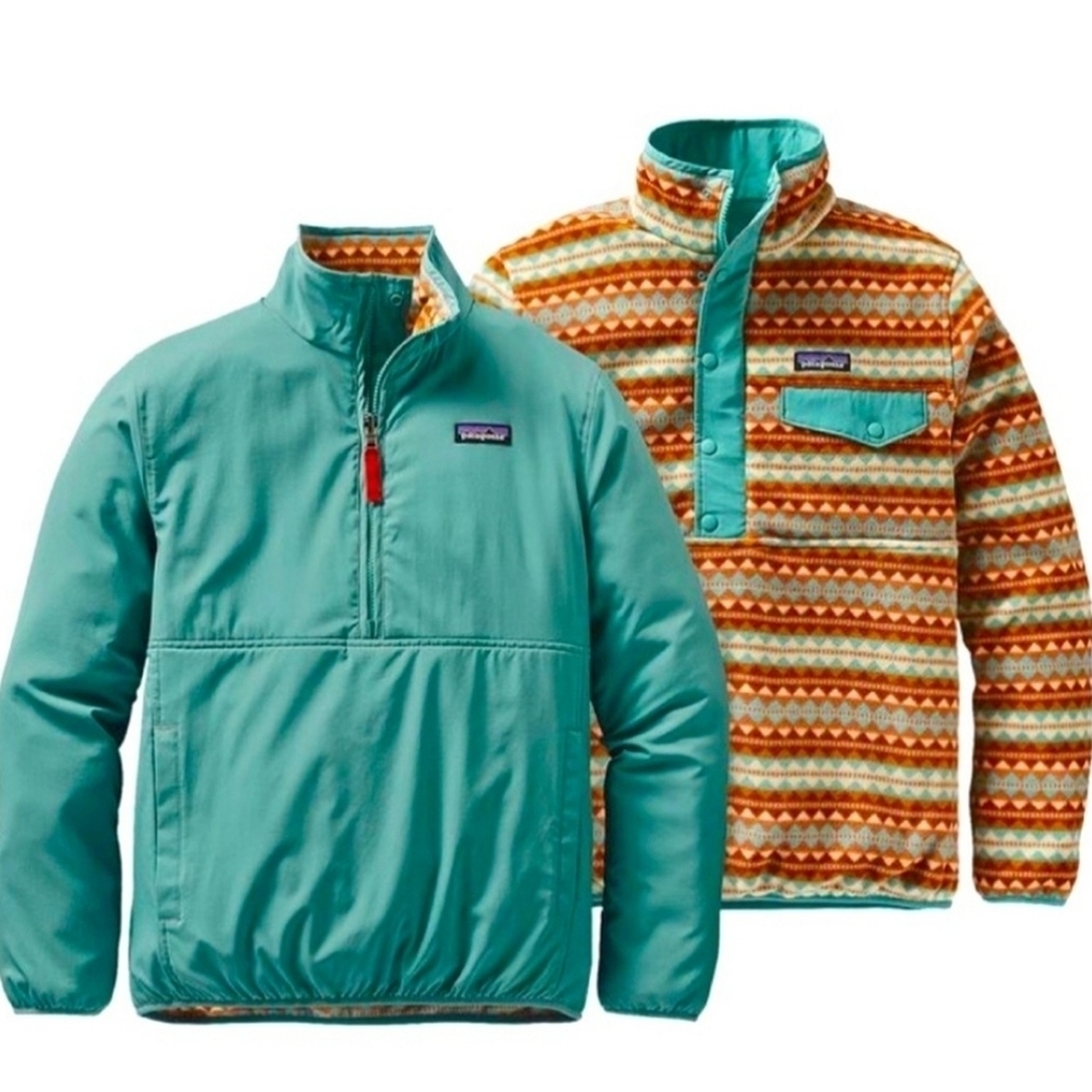 Patagonia Rare Vintage Reversible Fleece Jacket